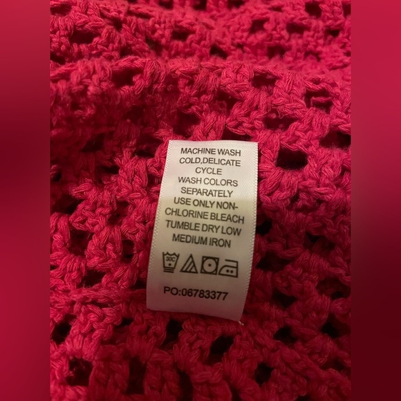 Jessica London crochet cardigan-size 14-16 EUC - Picture 6 of 6